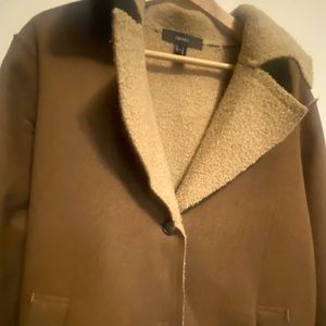 Forever 21 brown fleece jacket. Lightly used.